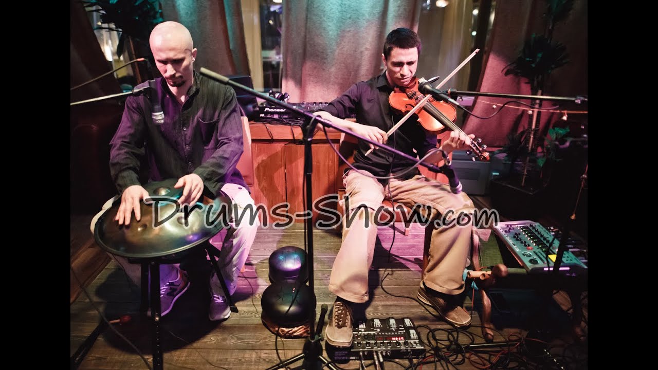 🔘 Ханг драм и Скрипка | Хэндпан | Hang drum & Violin | Handpan | Барабанное шоу 