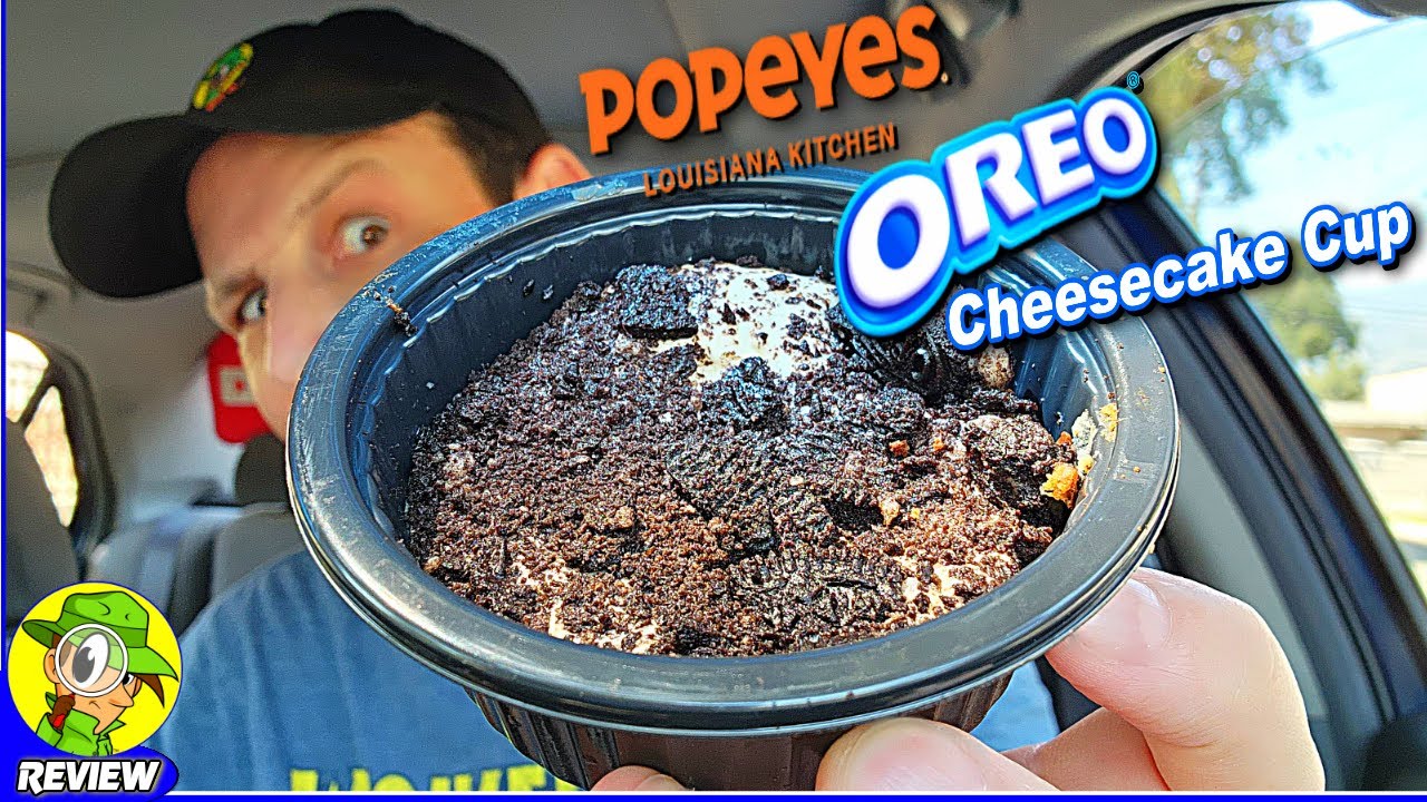Popeyes® OREO® CHEESECAKE CUP Обзор ⚜️??? Их ЛУЧШИЙ ДЕСЕРТ?! ?