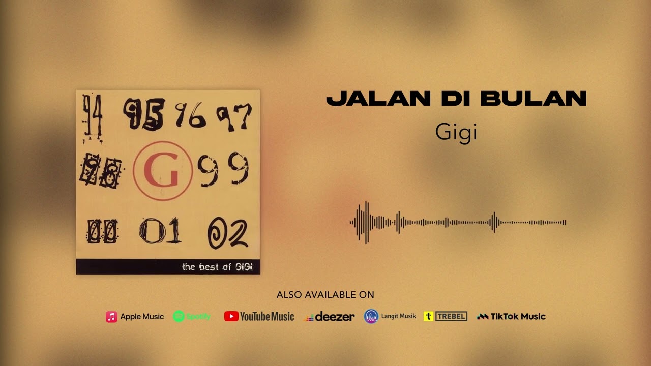Gigi - Jalan Di Bulan (Official Audio)