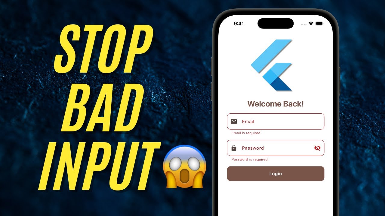 Валидация форм во Flutter ✅ Пошаговое руководство 🧠