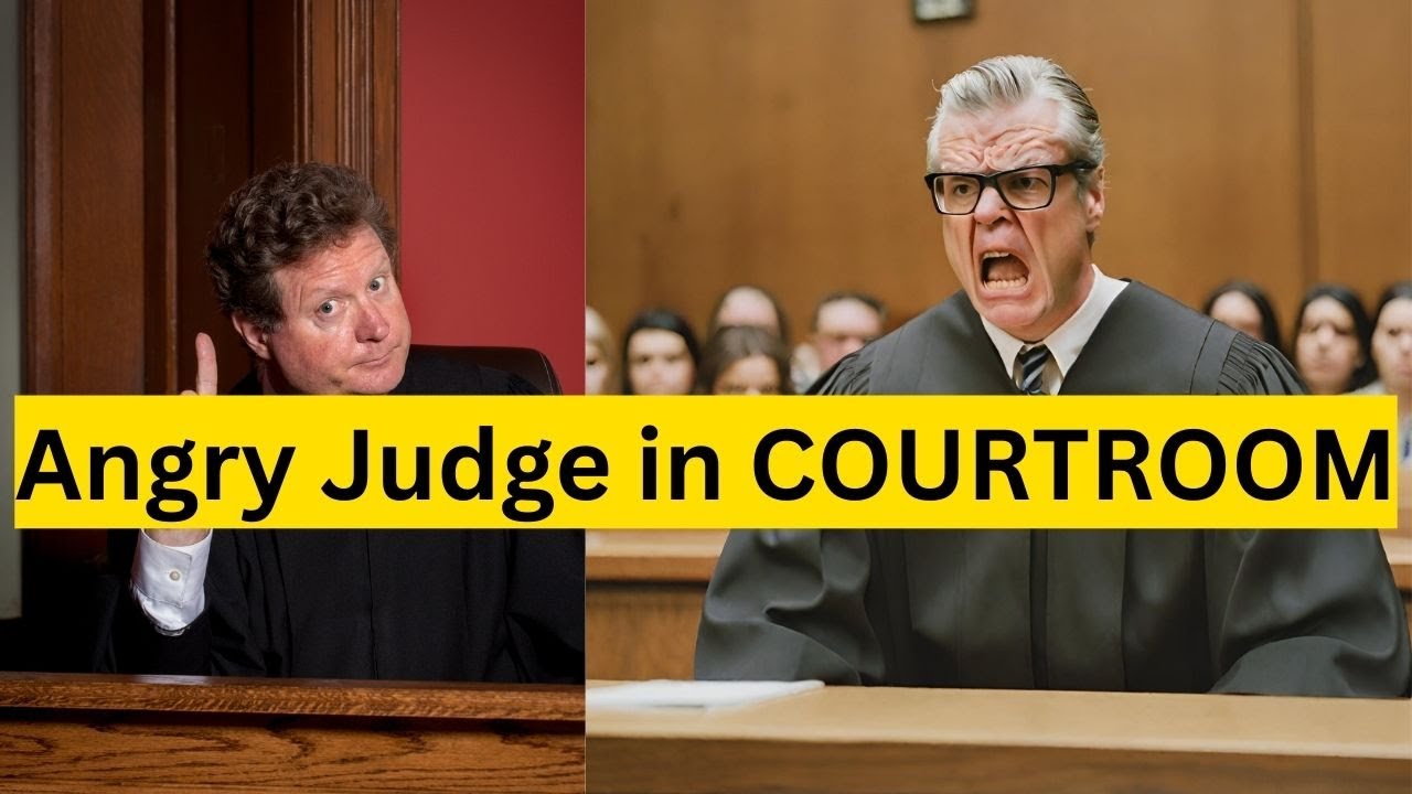 Courtroom moments that made judges angry
