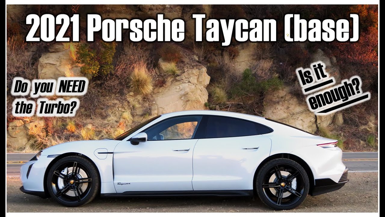 The RWD, Base Model Porsche Taycan Is The Best EV You Can Buy Under $100k - One Take
