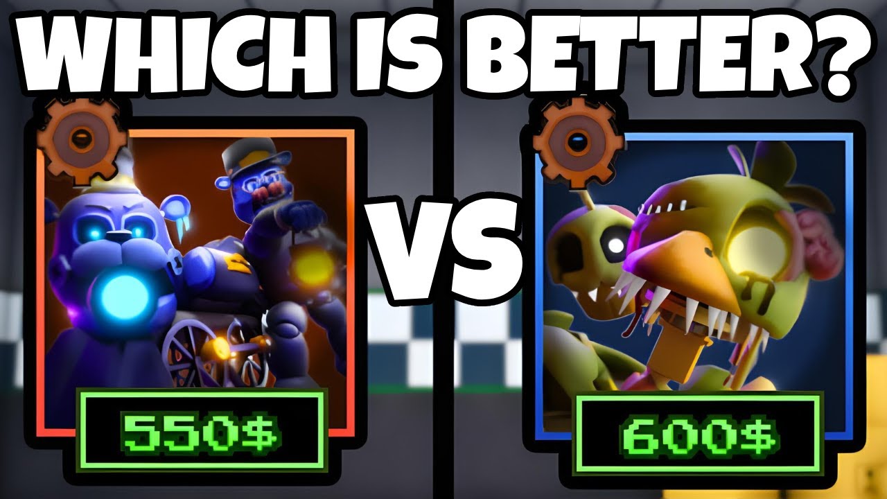 CONDUCTOR TOY FREDDY vs UNDEAD CHICA!  Which is Better? - Roblox Five Nights TD (FNTD)