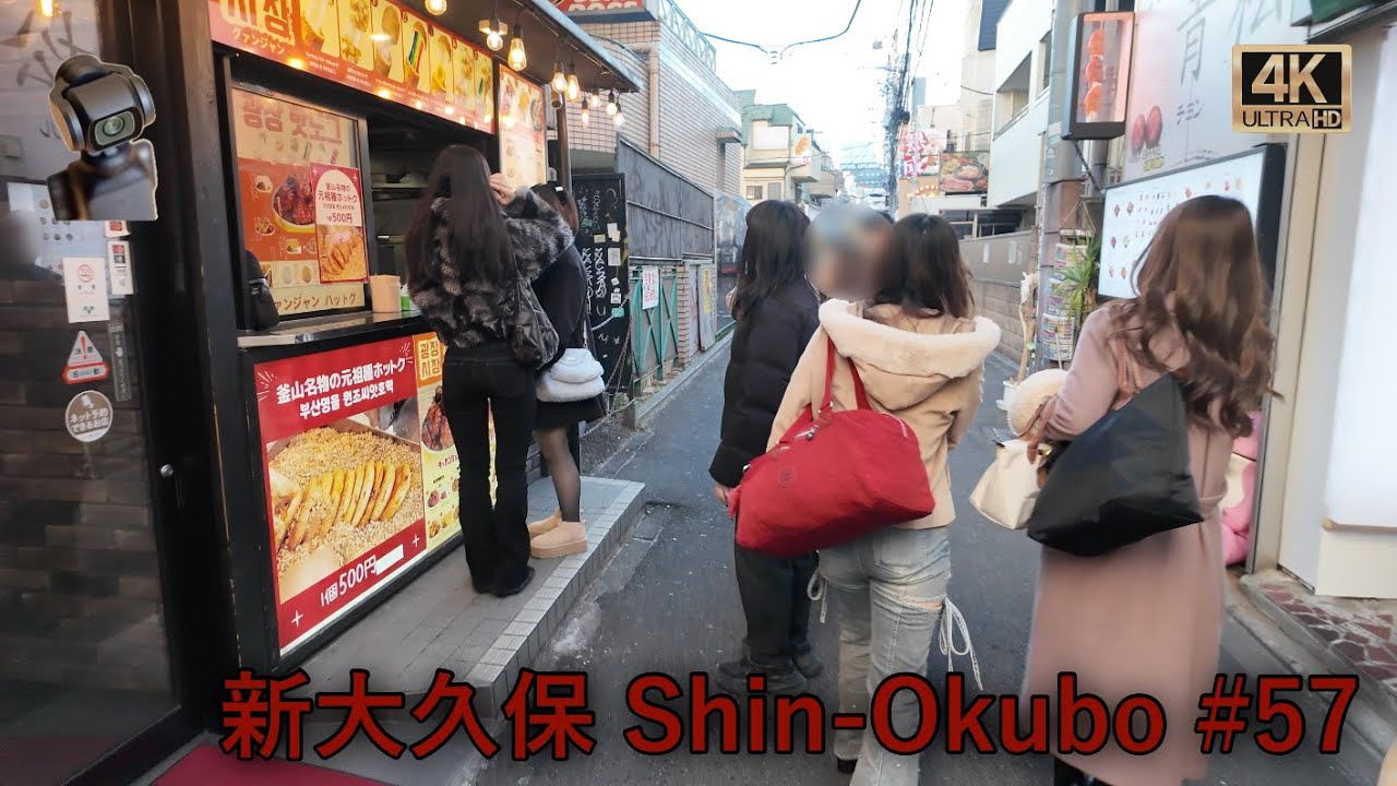 【4K Tokyo walk】新大久保 Shin-Okubo #57 東京散歩