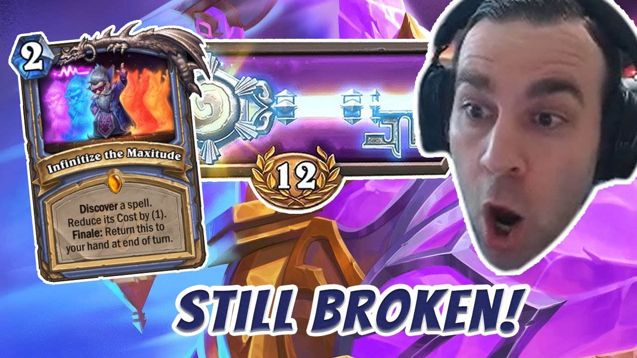 Infinitize SOLO Carry Mage Run! - Hearthstone Arena
