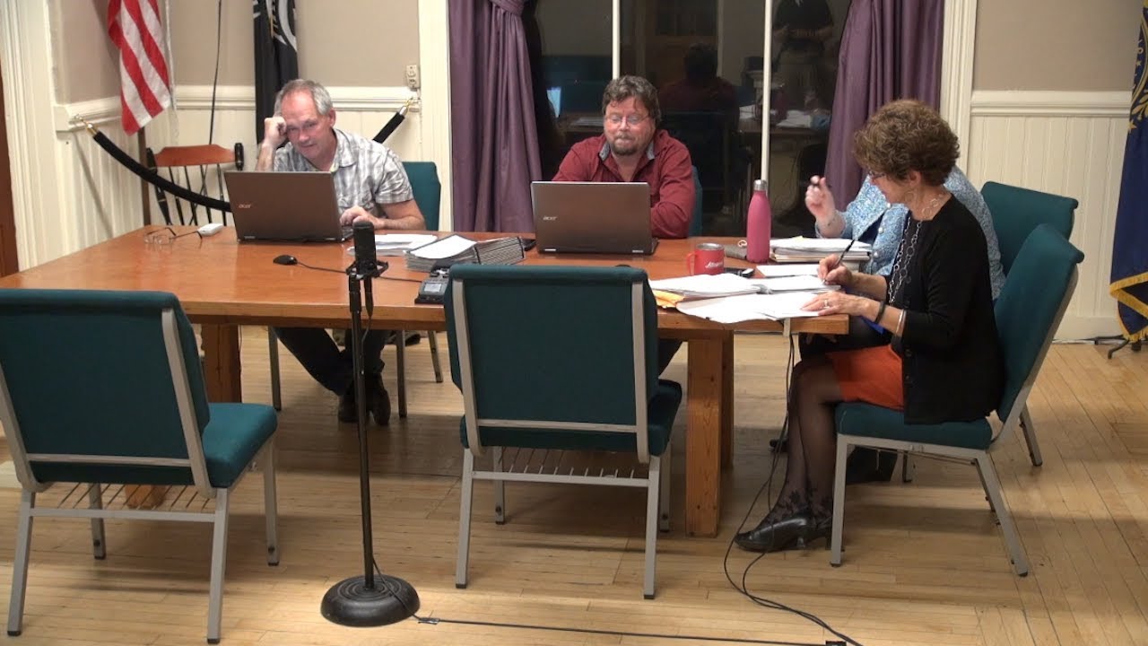 Wakefield NH Selectmen 11/6/19 FULL MEETING