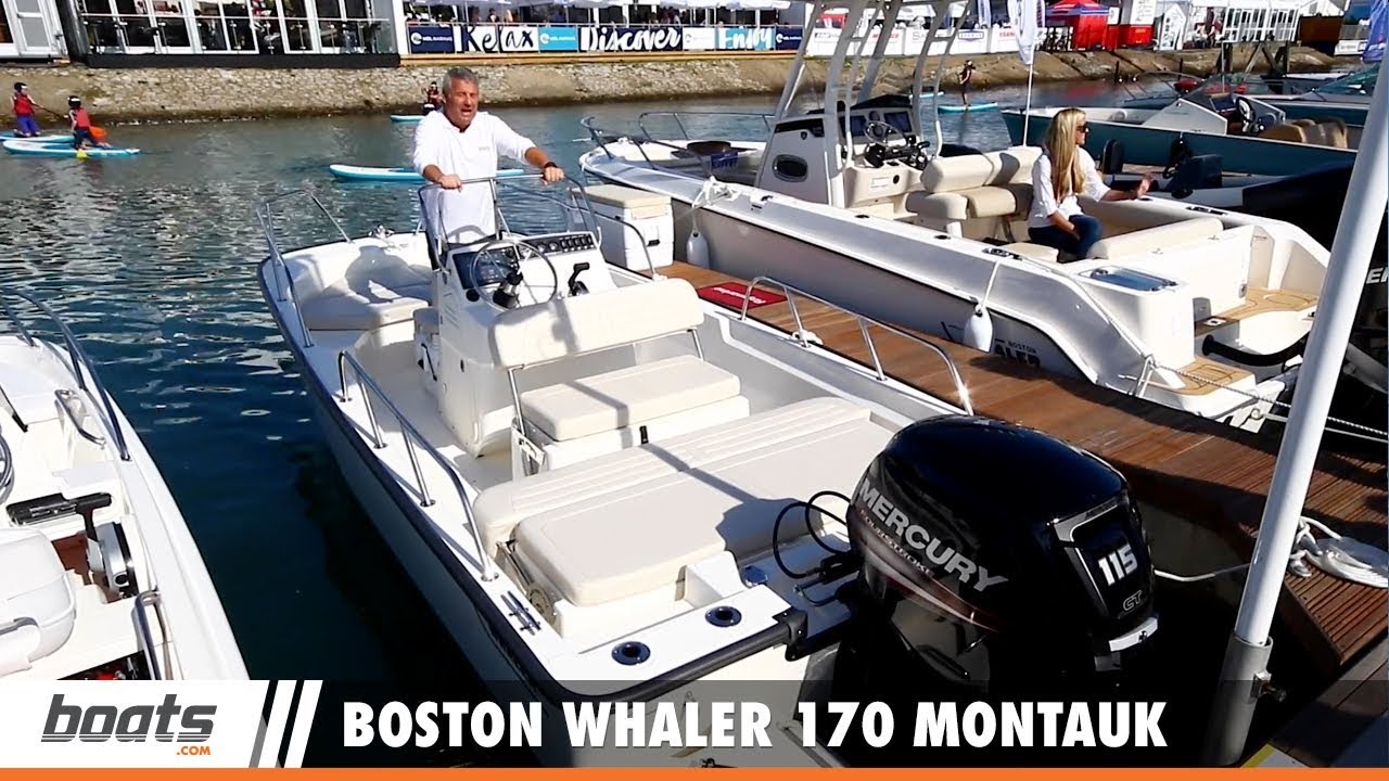 Boston Whaler 170 Montauk: First Look Video Sponsored by Close Brothers