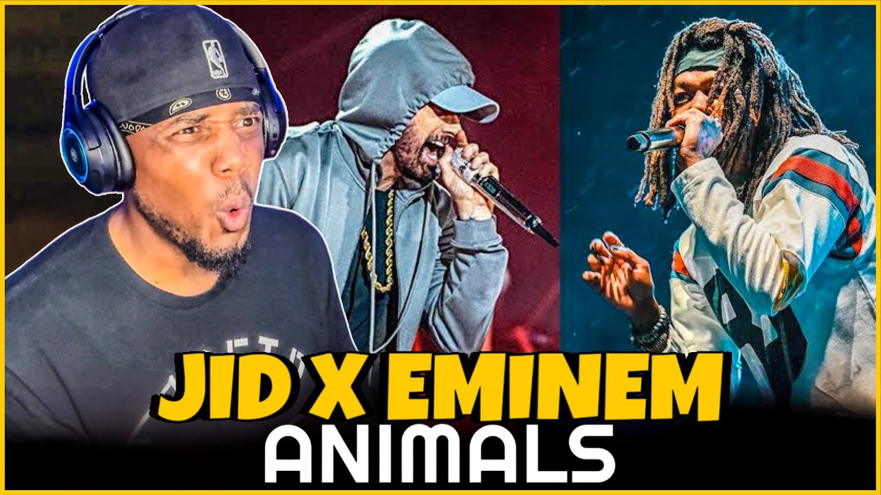 🔥JID AND EMINEM JUST DROPPED SOME FIRE🔥 JID - Animals (Pt.1) ft. Eminem REACTION!!!