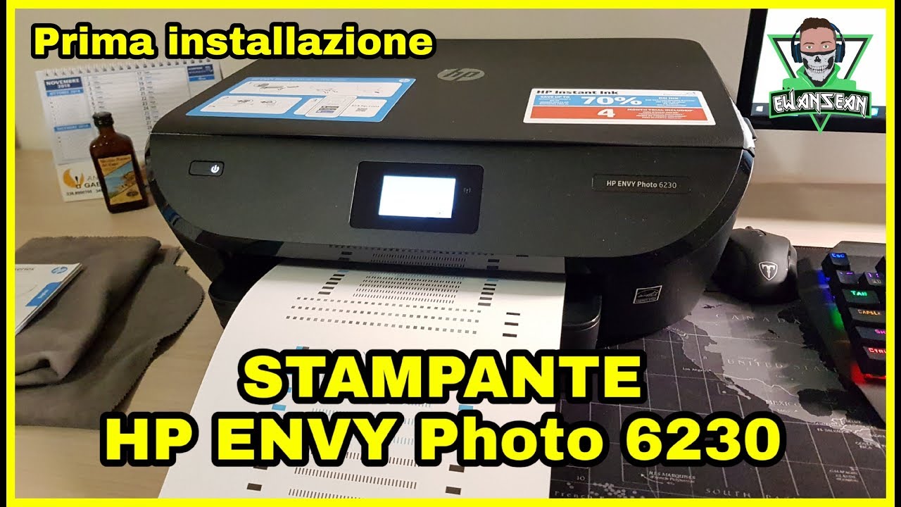 Come installare stampante HP ENVY Photo 6230