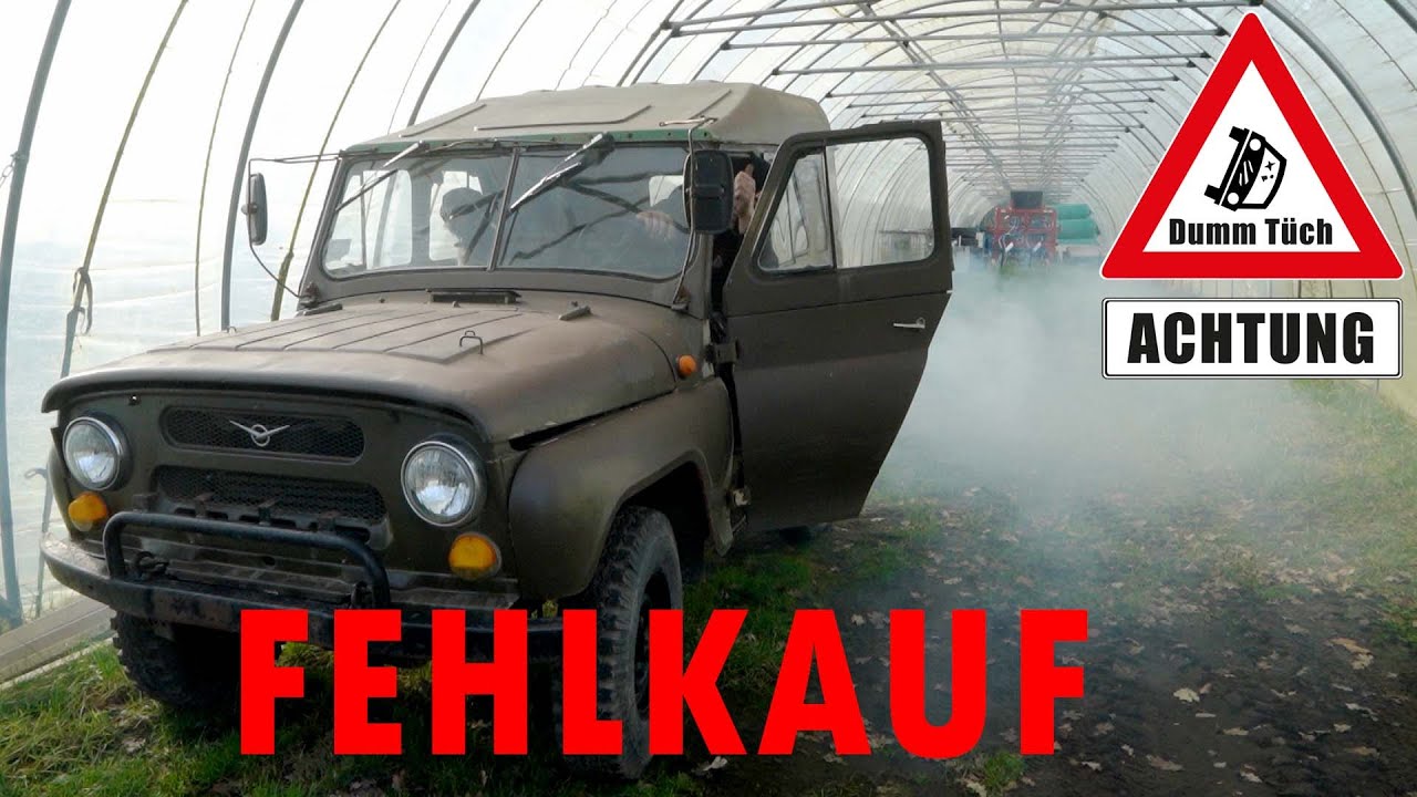 Unser größter Fehlkauf - UAZ 469 Vorderachse schrott | Dumm Tüch