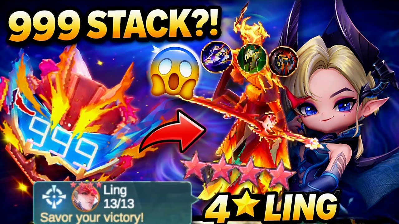 999 STACK NEOBEAST + 4⭐ LING?! THIS IS BROKEN 😱 | Magic Chess