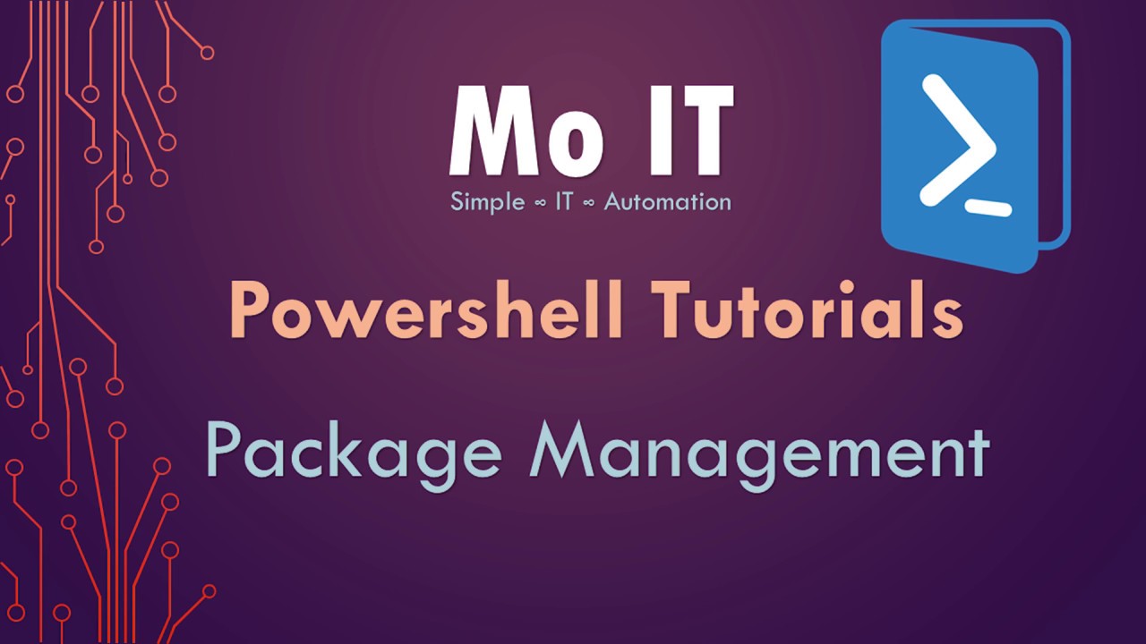Powershell Tutorials - Package Management