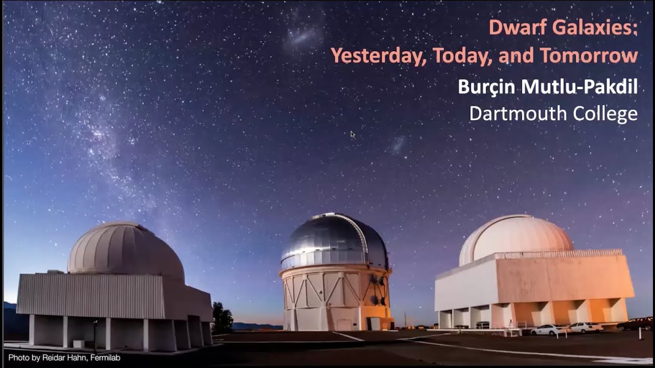 [Galaxies SIG] Dwarf Galaxies: Yesterday, Now, and Tomorrow - Bur&ccedil;in Mutlu-Pakdil