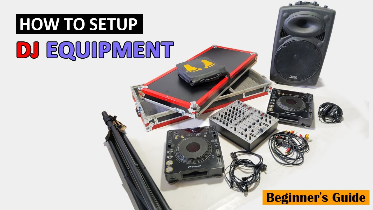 How to Setup DJ Equipment  |  Beginner’s Guide  |  Eazy Tutorial  |  Tronic DJ House