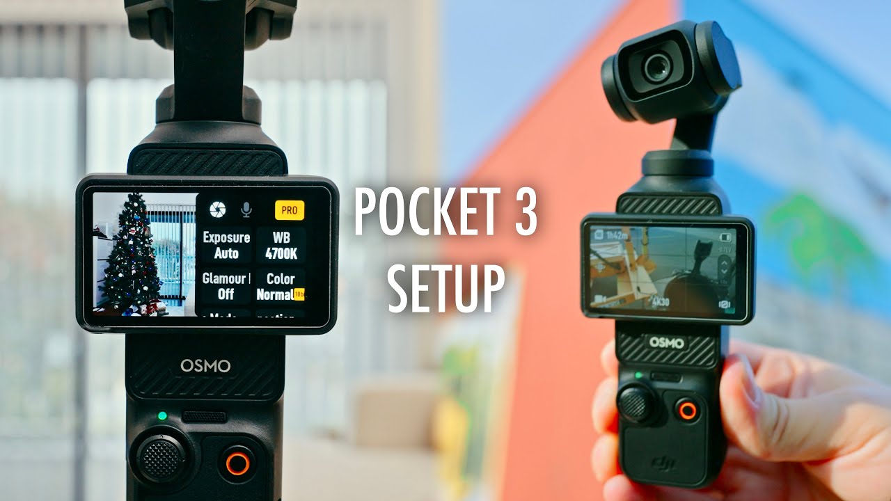 Инструкция по настройке DJI Osmo Pocket 3 (7 минут)