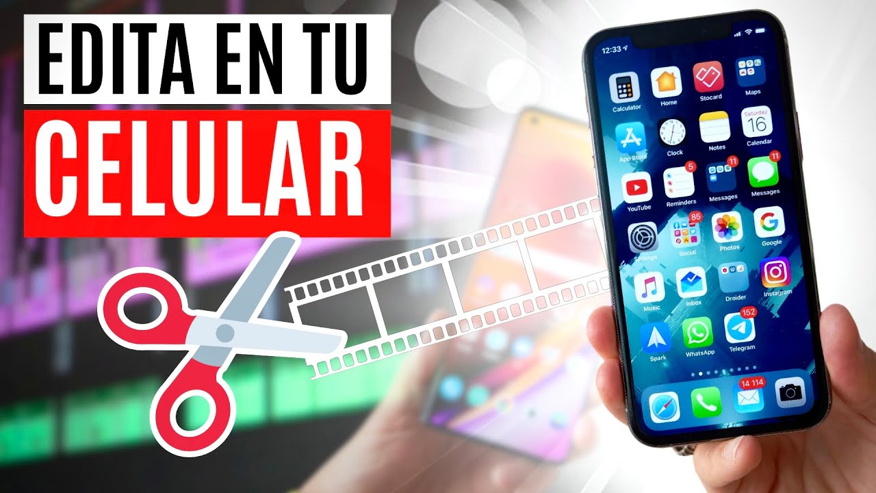 Como EDITAR V&Iacute;DEOS no seu celular | R&aacute;pido e f&aacute;cil