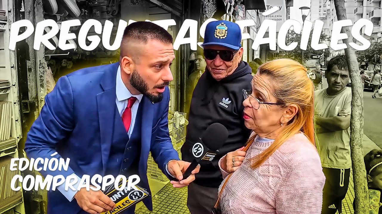 PREGUNTAS FÁCILES edición especial COMPRASPOR #tomimunaretto #preguntasfáciles