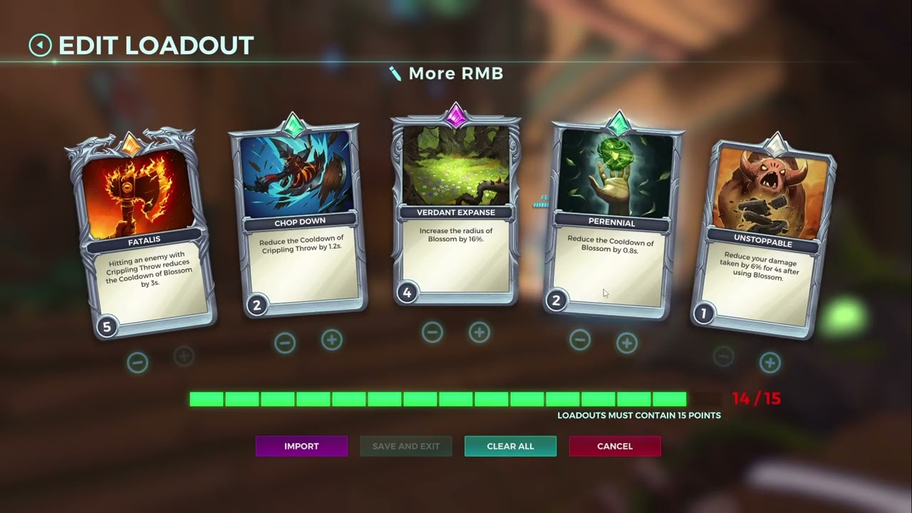 Diminishing Returns, Chronos, and Grover loadouts