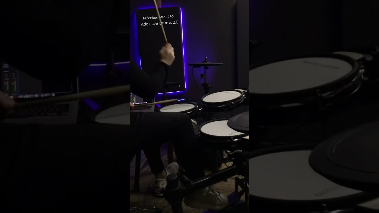 Millenium MPS-750 & Addictive Drums 2.0 VST