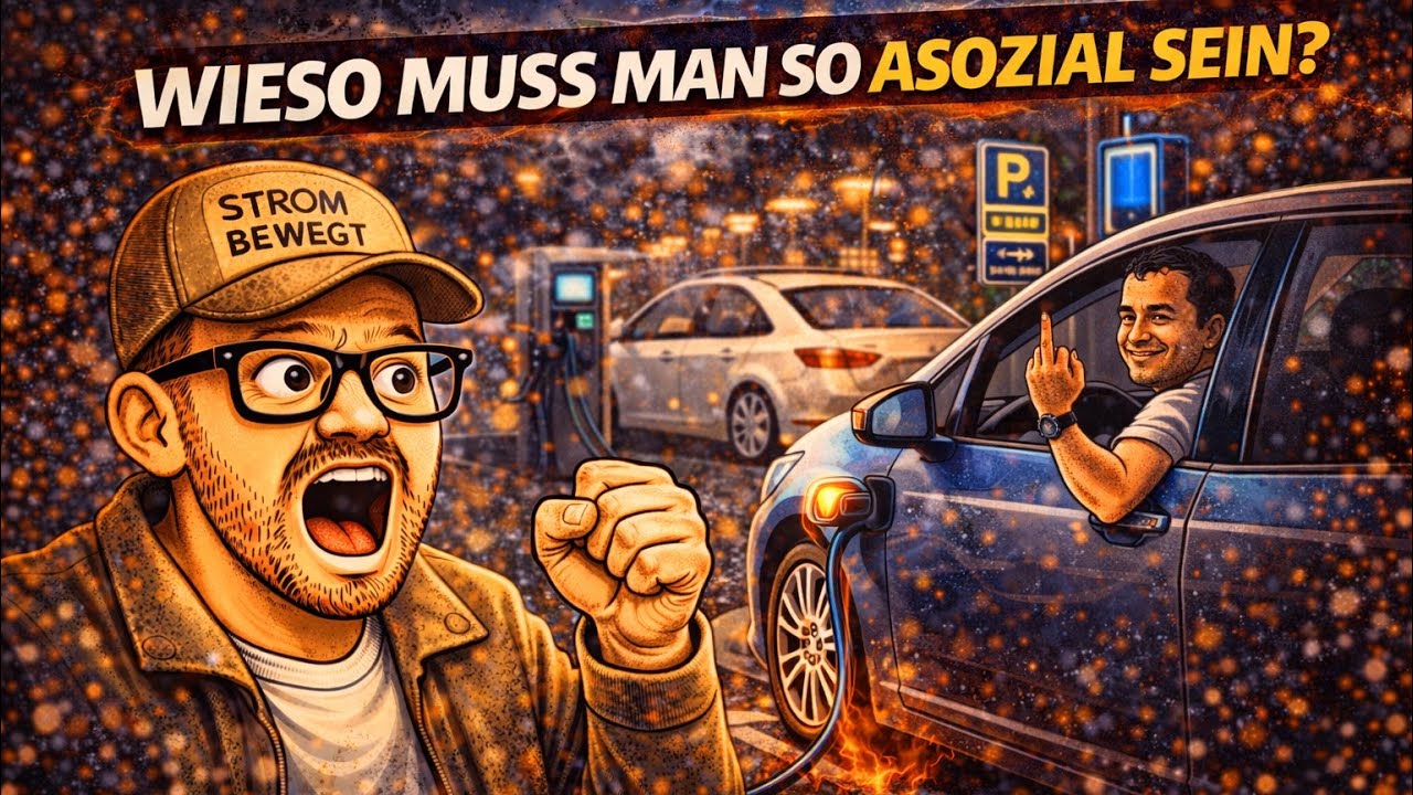 Warum macht ihr das liebe E-Auto Fahrer? Blockieren ist asozial!