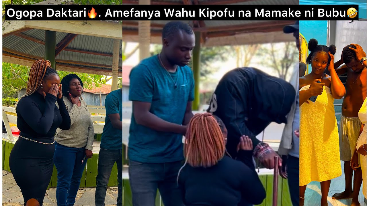 🔥Ogopa Daktari. Wahu amefanywa Kipofu na Mamake ni Bubu. Sasa wanaomba Deno na Daktari msamaha🤣🤣