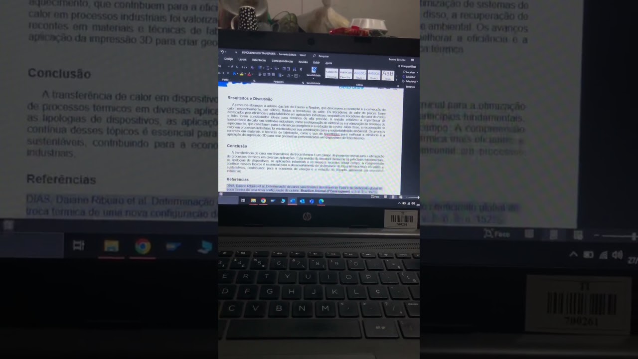 Transfer&ecirc;ncia de Calor em Dispositivos de Troca T&eacute;rmica