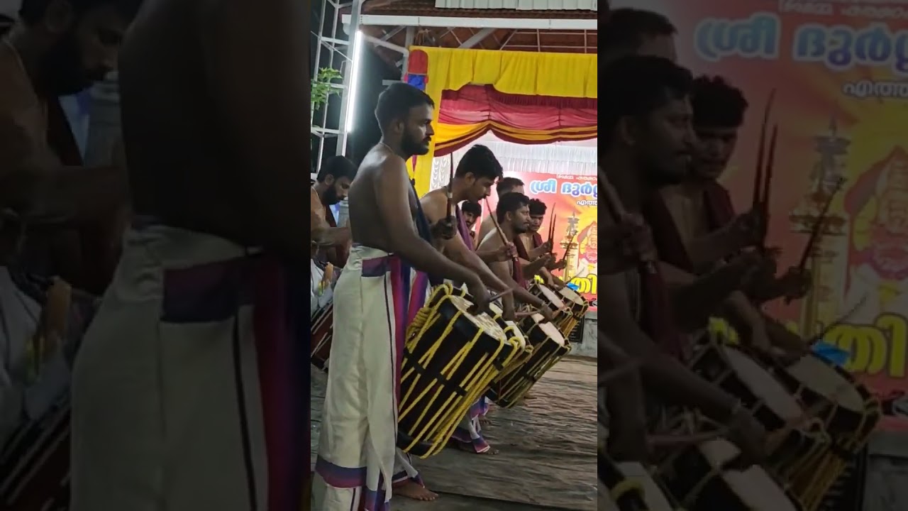Adantha Melam by Ayilur Akhil Marar & Party @ Ethanur Durgakaav