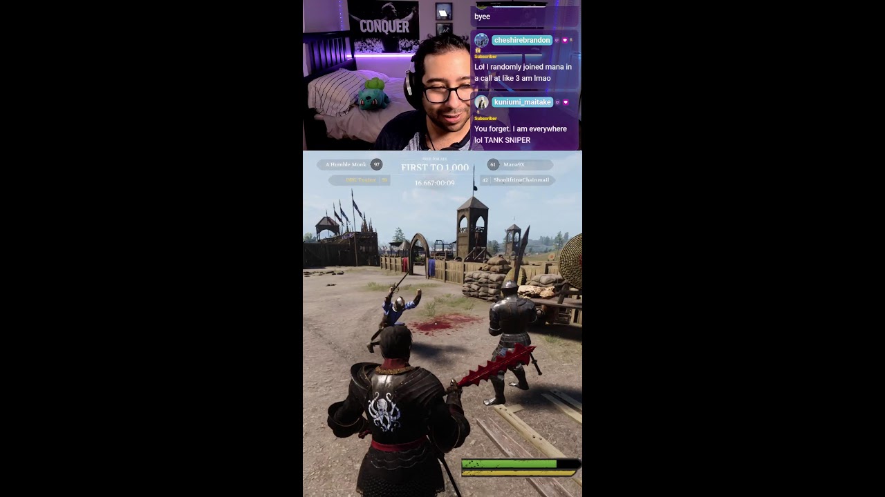 Chivalry 2 - Heavy Mace Bopping King 3v3 Arena TONIGHT!
