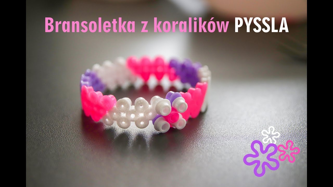 Bransoletka z koralik&oacute;w I PYSSLA ⁕⁕⁕