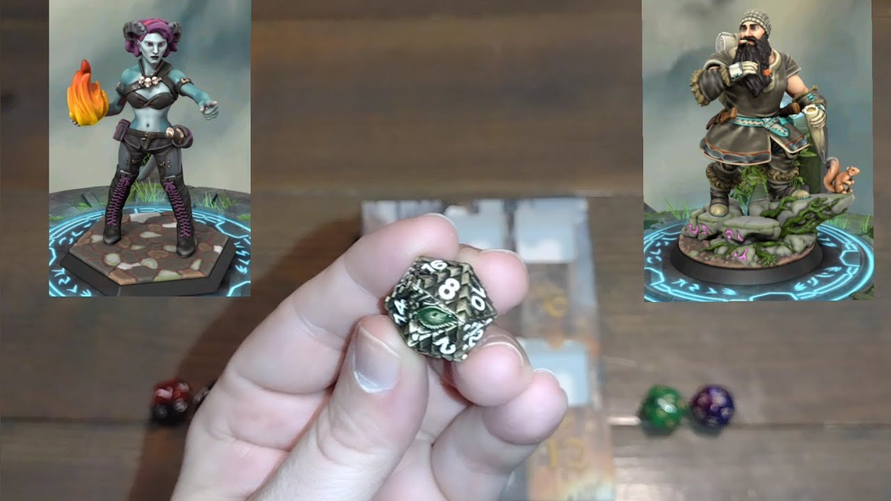 Unboxing Mystery Dice From Wondrous One-Shots With My Wife