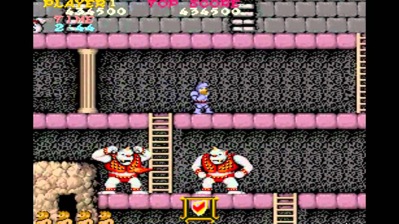 Ghosts'N Goblins / Makaimura - MAME32 - Walkthrough