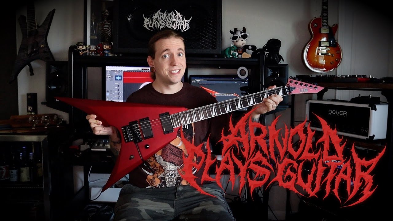 UNBIASED GEAR REVIEW - LTD Arrow-1000 Guitar