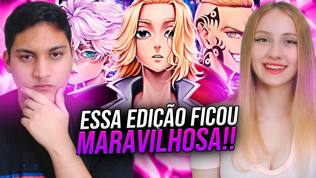 REACT EM CASAL - ♪ 3 Divindades | Mikey, Senju e South | AniRap