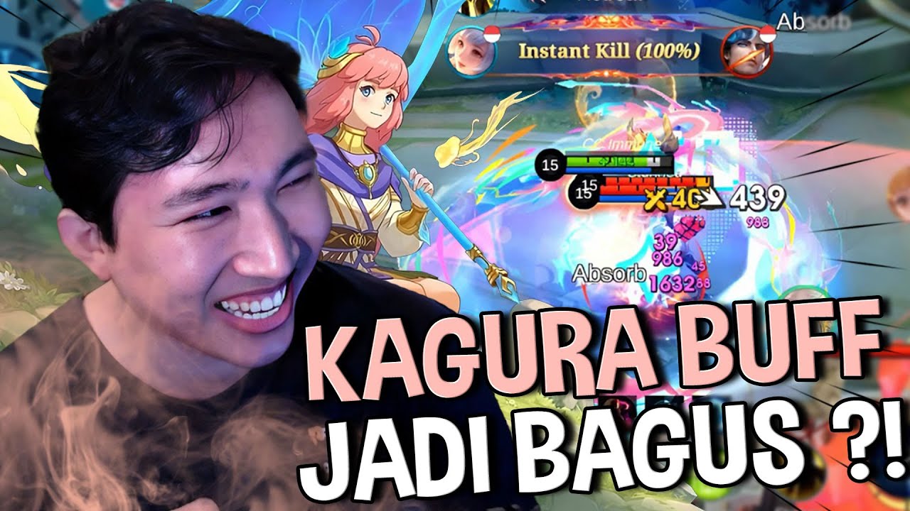 JADI SE OP INI KAGURA ABIS DI BUFF ?!! INSTANT KILL 100% !! - Mobile Legends #MLBBIDCreator