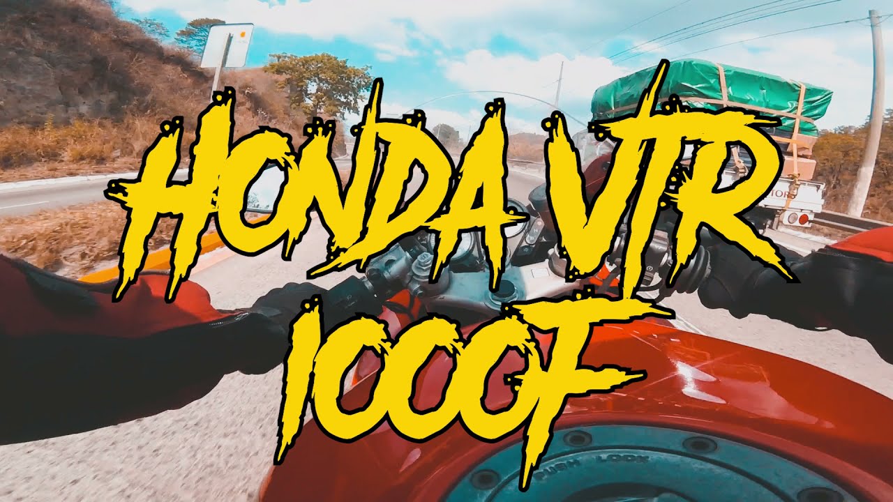 HONDA V-TWIN VTR1000 FIRESTORM RAW POV