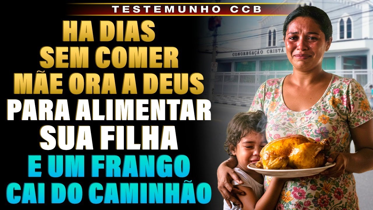 TESTEMUNHOS CCB - Criança pede carne à mãe… minutos depois, Deus manda 7 frangos!