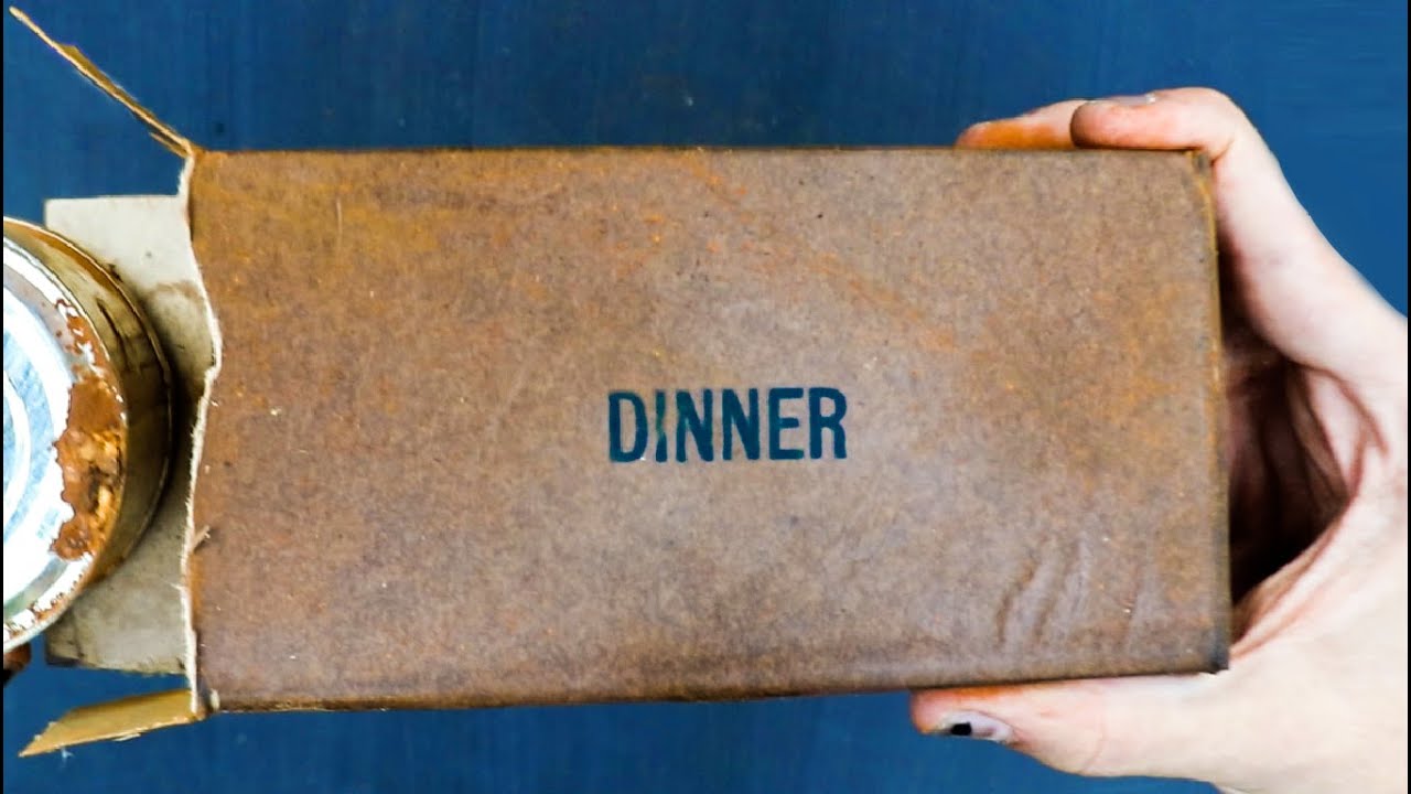 Testing a 1940&rsquo;s Military Dinner Meal