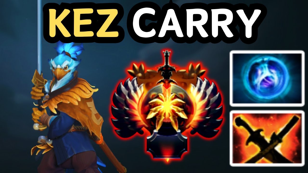🔥 THIS IS WHAT HAPPENS WHEN KEZ PLAYS CARRY 💢 | DOTA 2 🔥