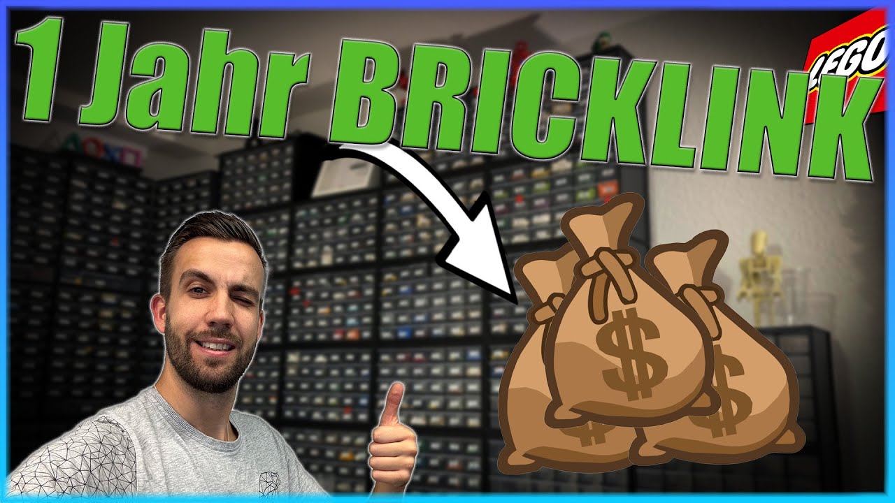1 Jahr Bricklink!! 😲 Meine Umsätze 💰 - Lohnt sich ein BRICKLINK SHOP?