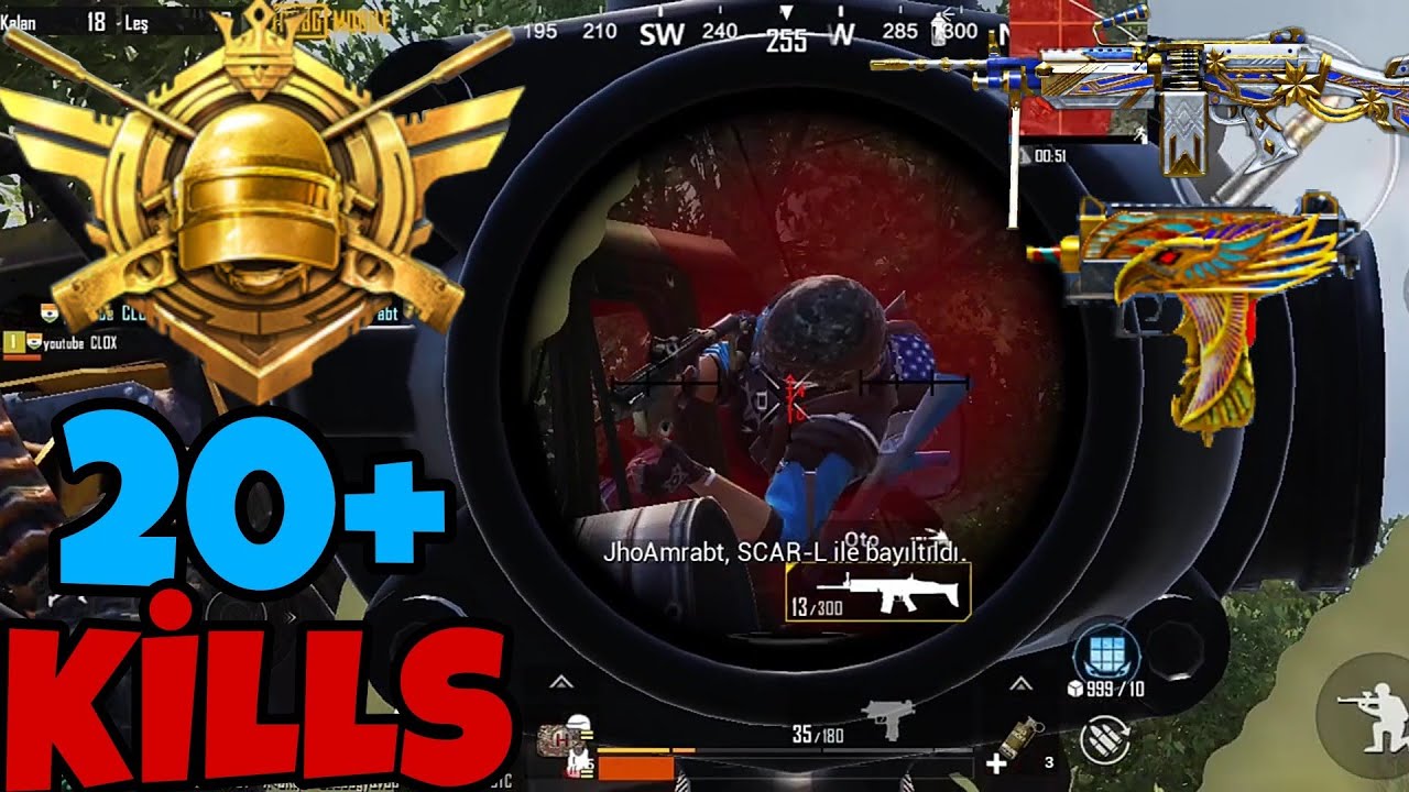 ONE MAN SQUAD 20+ KİLLS | RUNİC POWER | PUBG Mobile