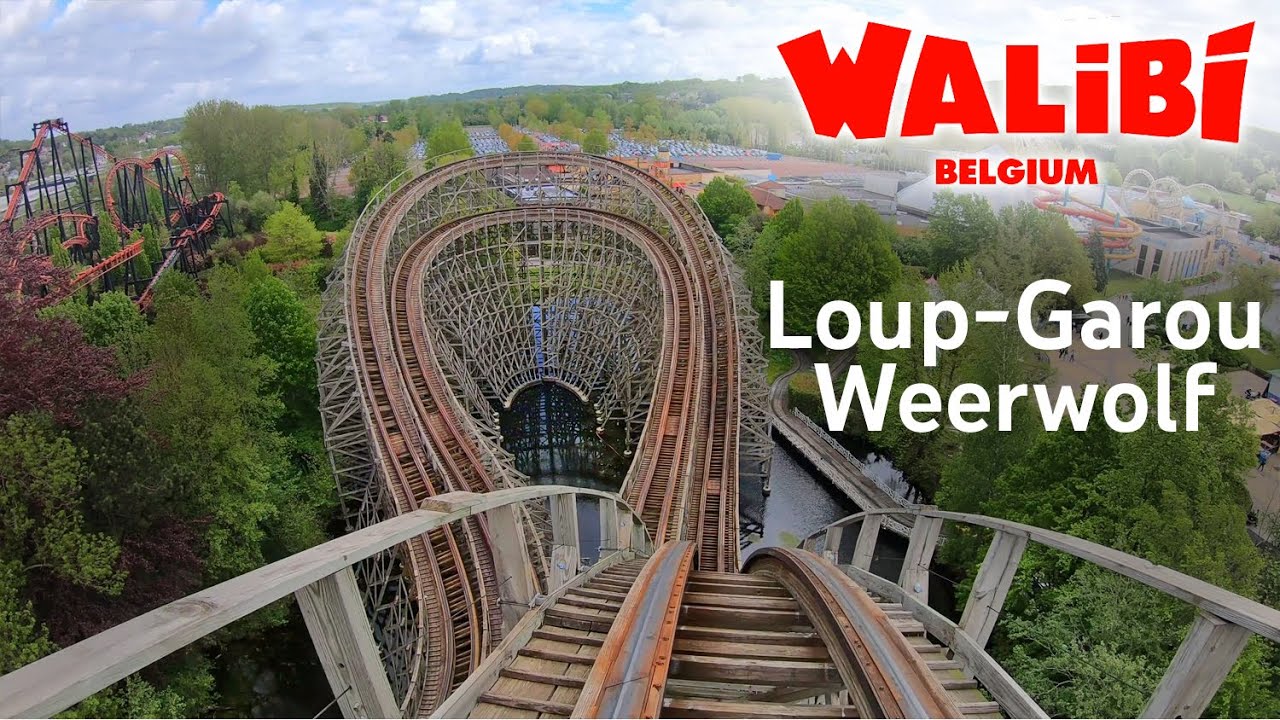 [4K] Loup-Garou Weerwolf - On-Ride - Walibi Belgium