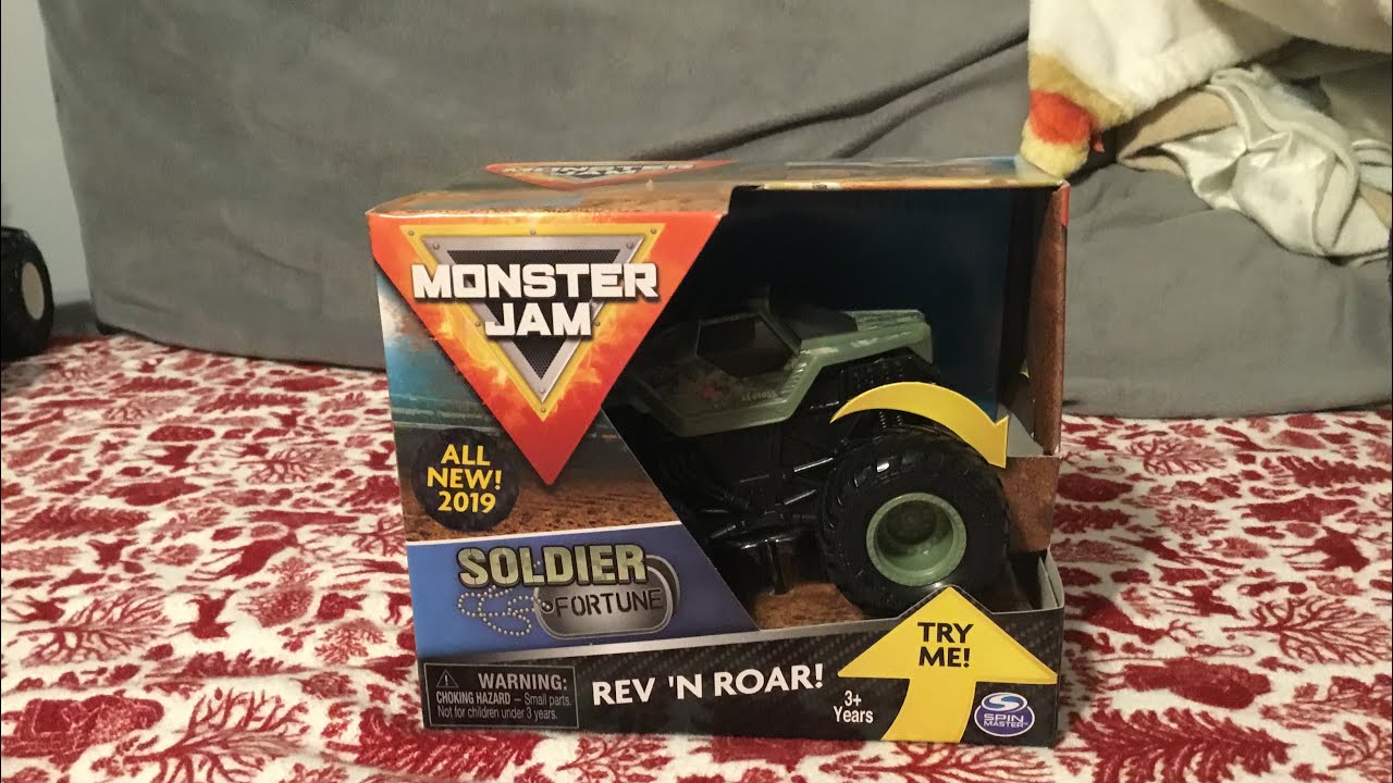 Soldier Fortune ( Rev N Roar ) Review ( SpinMaster MonsterJam )