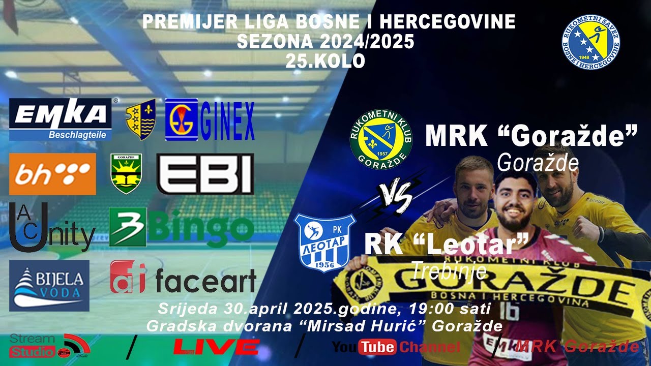 MRK Goražde - RK Leotar
