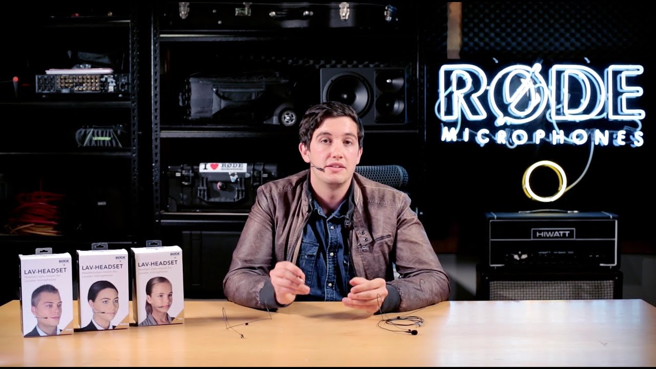 The Lav-Headset from R&Oslash;DE