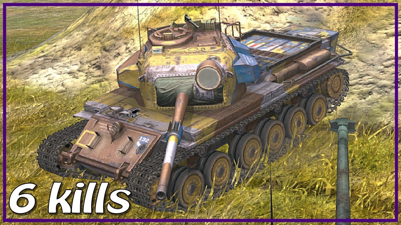 WoT Blitz / Centurion RAAC Dingo / 6 frags / 2.6k dmg *SR