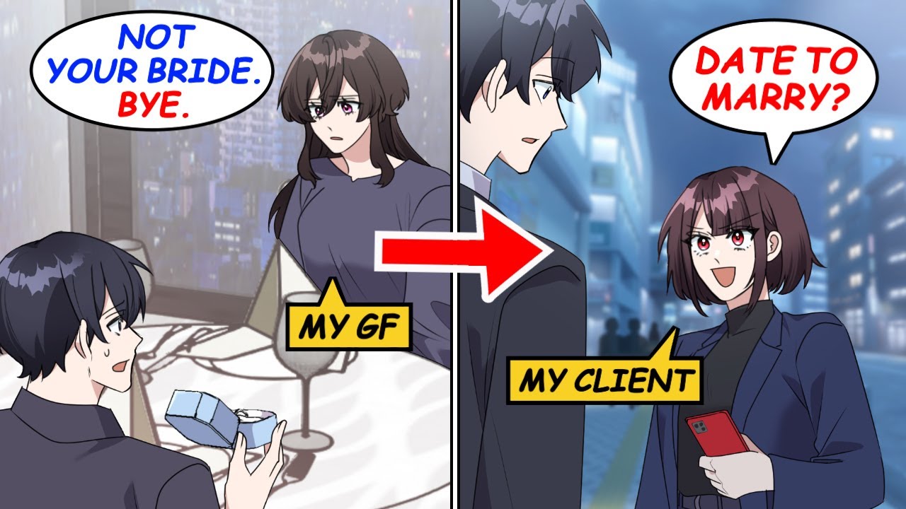 My girlfriend dumped me, “no marriage.” 3 months later she wed a man, my client proposed!? [Manga]