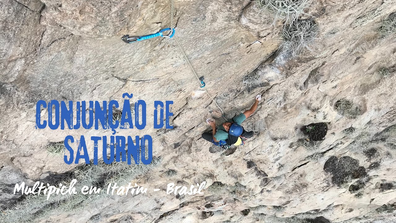 Conjunção de Saturno - Escalada em Itatim, Bahia, Brasil