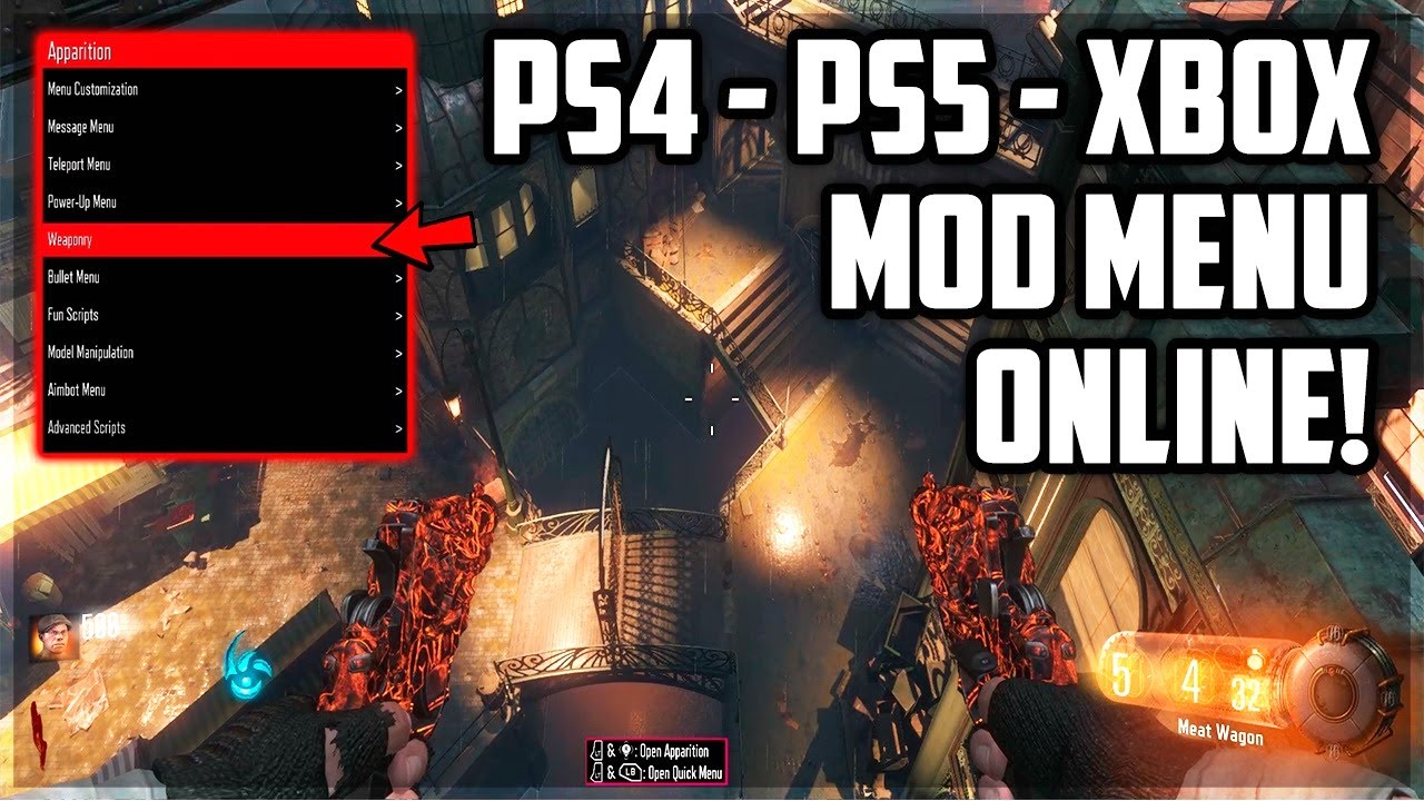 Black Ops 3 - How To Install a Mod Menu On PS4, PS5 & Xbox (Zombies Online) | Full Guide!