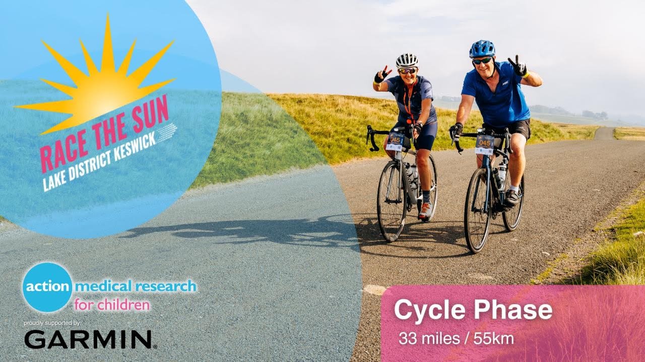 Race the Sun Keswick, Lake District - Cycle Phase