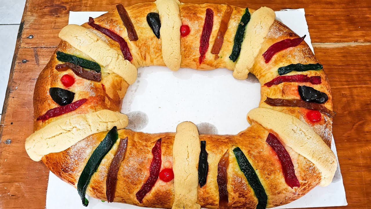 La RECETA más FACIL de rosca de reyes